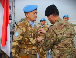 Satgas MTF XXVIII/ UNIFIL Raih Penghargaan LAF Medal Di Penghujung Masa Baktinya