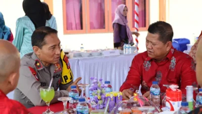 Pangkoarmada III Laksanakan Safari Natal ke Pj Pemda dan Kapolda PBD