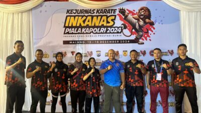 Inkanas Polda Kepri Raih Prestasi di Kejurnas Karate Piala Kapolri Tahun 2024