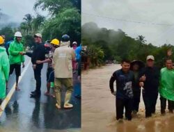 Cuaca Ekstrem, Mentan Terobos Banjir dan Longsor Setelah Pantau Langsung Kondisi Pertanian pada Musim Hujan di Sulsel