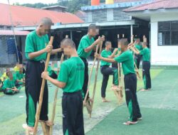 Anak Binaan LPKA Batam Antusias Ikuti Permainan Tradisional