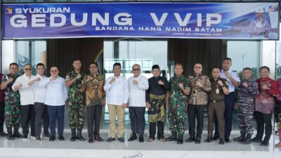 Rudi Gelar Syukuran Gedung Baru VVIP Bandara Hang Nadim