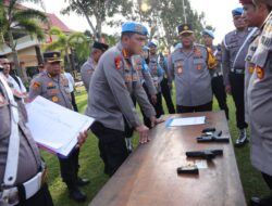 Polda Kepri Periksa Senpi Personil