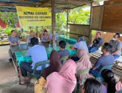 Kapolsek Batu Ampar Pimpin Jumat Curhat di Kampung Seraya Batam