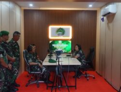 Kolonel Inf Rooy Chandra Sihombing Resmikan meresmikan Studio Podcast Darmawangsa Kodim 0316/Batam