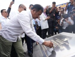 Resmikan Flyover Pengurai Kemacetan di Kawasan Sei Ladi