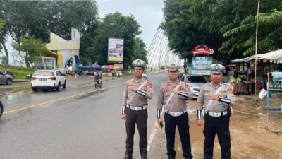 Polresta Barelang Jaga Keamanan dan Kelancaran Lalu Lintas di Tempat Wisata Saat Libur Panjang