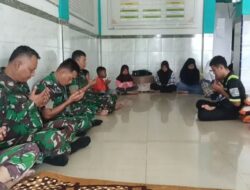 Jumat Berkah Koramil 03/Nongsa bersama Anak Yatim Piatu