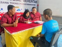 Dukung Program Pemerintah, LPKA Batam Laksanakan Skrining Adiksi kepada Anak Binaan