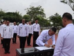 Penandatanganan Komitmen Bersama dilingkungan Lapas Batam