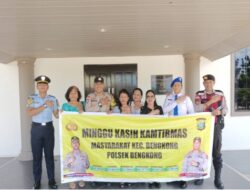 Minggu Kasih Polsek Bengkong di Gereja GKPI Sarmen Raya