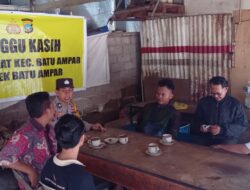 Minggu Kasih Polsek Batu Ampar di Pangkalan Ojek Seraya