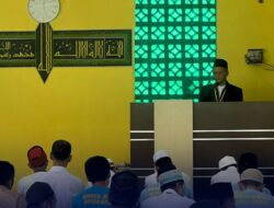 Jalankan Kewajiban Beragama, WBP Rutan Batam Laksanakan Sholat Jumat Berjamaah